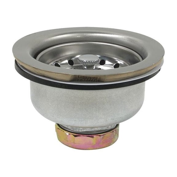 Perfect Putty SinkStrainer, D1-3/4", Zinc, GalvS, Chrome 59-3120