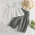 thumbnail image 2 of HIPYLO Girls 7/8 Outfits Baptism Outfits for Boys Toddler Boy Sets Toddler Girl Clothes 2t Baby Clothes 9-12 Months Boy 6 Month Old Gifts for 3 Month Boy Girl Size 8 Teen Clothes for Girls, 2 of 9