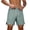 Mint Green, variant on Besolor Mens Workout Shorts Lightweight Breathable Quick Dry Summer Athletic Running Elastic Waist Drawstring Shorts with Zipper Pockets(X-Large,White)
