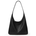 thumbnail image 1 of Bolso de mano KALIDI casual de cuero vegano con cremallera hobo para mujer, 1 of 7