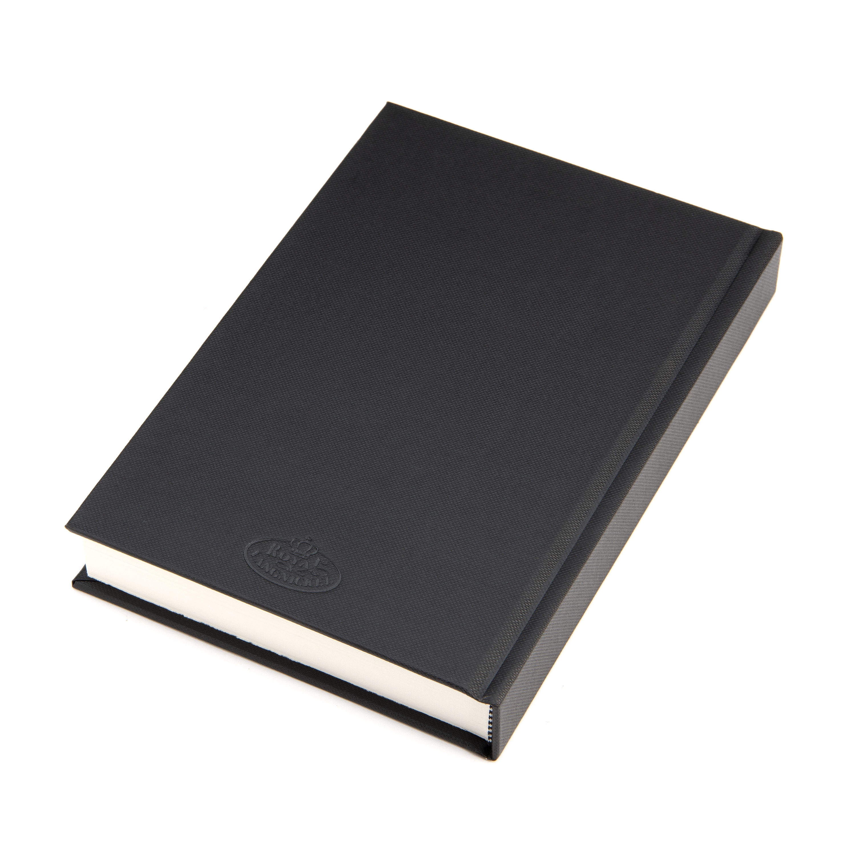 ROYAL HARDBOUND 5.5X8.5 BLACK SKETCHBOOK 8 PIECE PDQ
