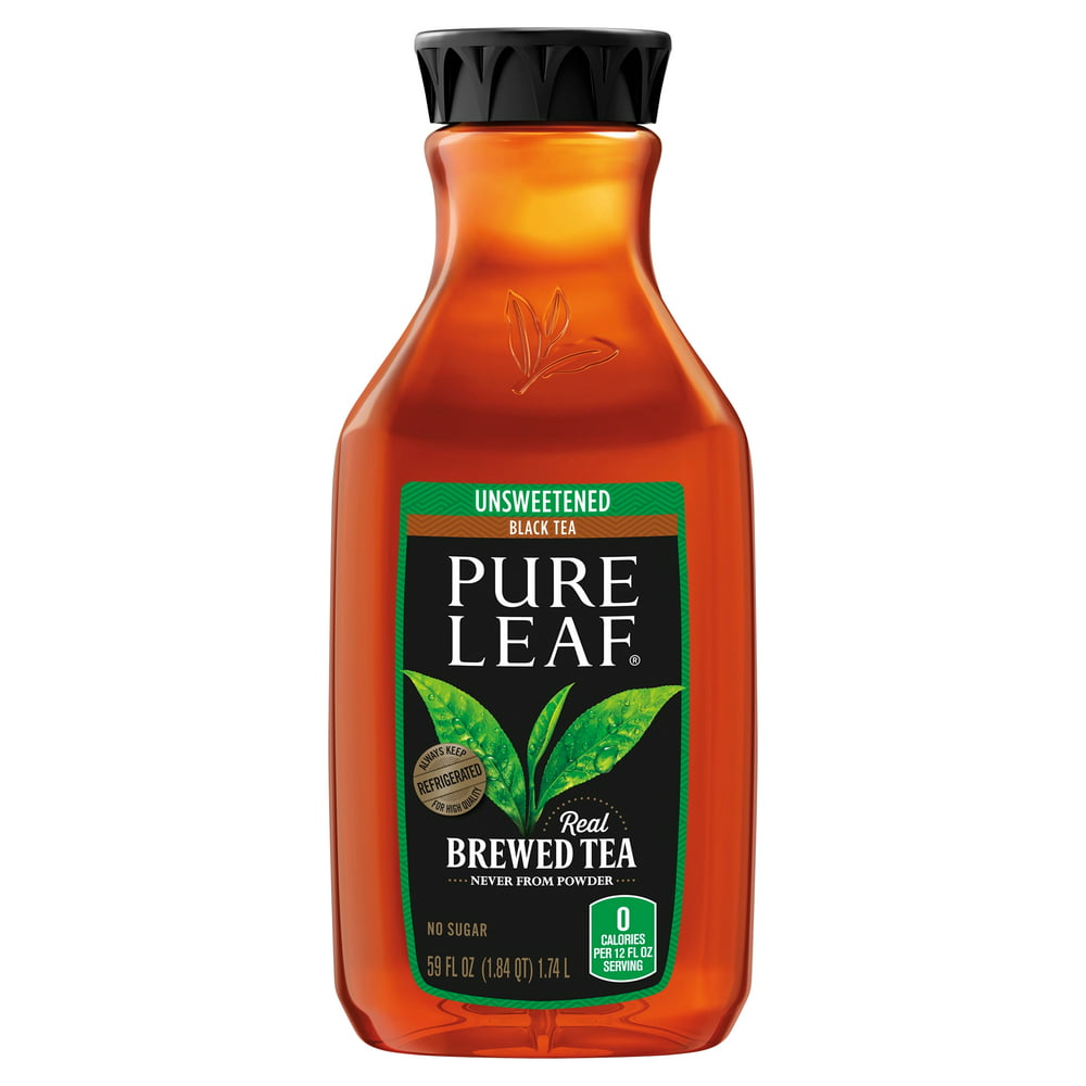 Pure Leaf Real Brewed Tea Unsweetened Black Tea 59 Fl Oz