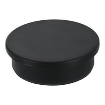 Silicone Hole Plug, Waterproof Round Rubber Stoppers Bottle Seal Plugs Tube Pipe End Caps for 45mm/1.77" Hole for for Bathtub Bottle, Black