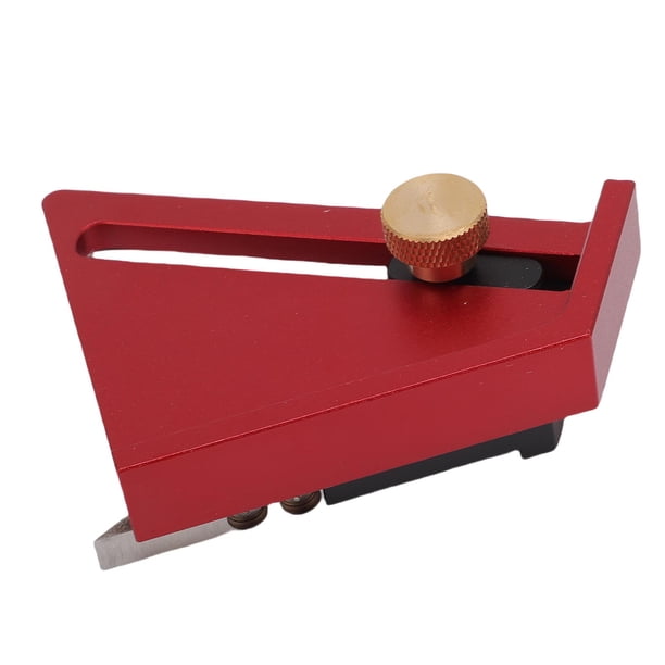 Buscador de Centrado de Carpintería, CNC Mecanizado de 0-58 mm Configuración de alumno de aluminio aluminio Central de aluminio Herramienta de Escritura para prensa de