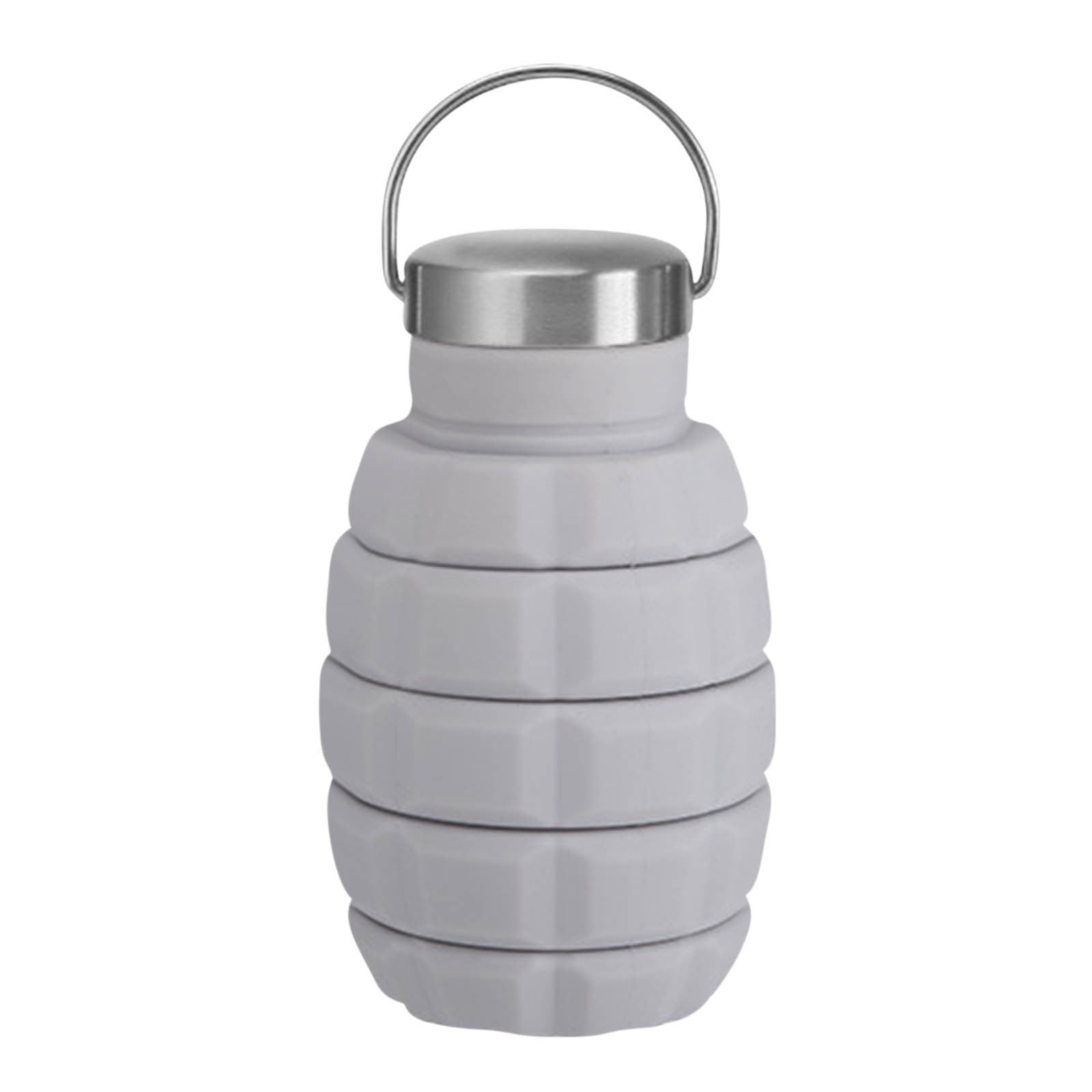 JilgTeok 4 Packs Foldable Water Bottle 500ml Leak Proof Reusable Collapsible Sports Cup for Travel Hiking Camping Gym Outdoor Activities BPA Free