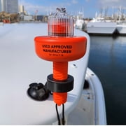 Sirius Signal C-1003 USCG Approved Marine SOS Signal and Boat Flare Replacement with Distress Flag and Whistle
