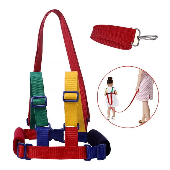 TELOLY Safety Harness Leash for Special Needs Child Aged 3-12 Years Fully Adjustable, Sturdy Walking Harness for Older Children with Grab Handle, Keeping Active Kids Safe in Public