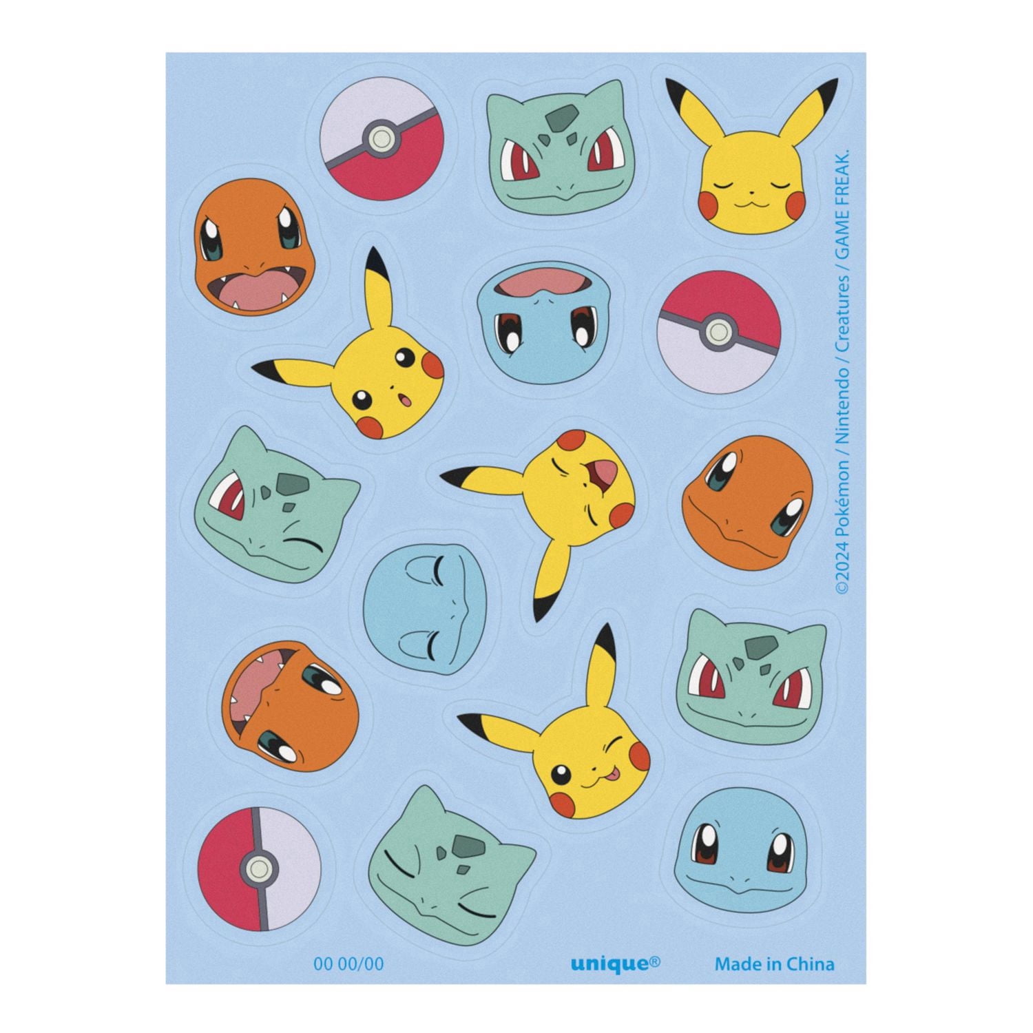 Pokémon Assorted Favor Pack 48pc