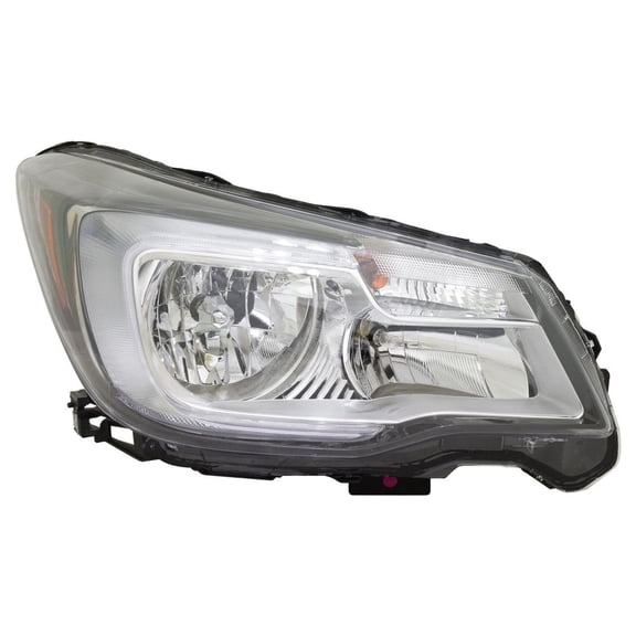KarParts360 For Subaru Forester Headlight Assembly 2017 2018 Passenger Side w/ Bulbs CAPA Certified Replaces SU2503158