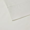 thumbnail image 6 of Comfort Classics 200 Thread Count Relaxed Cotton Percale Sheet Set, Ivory, Twin, 6 of 6