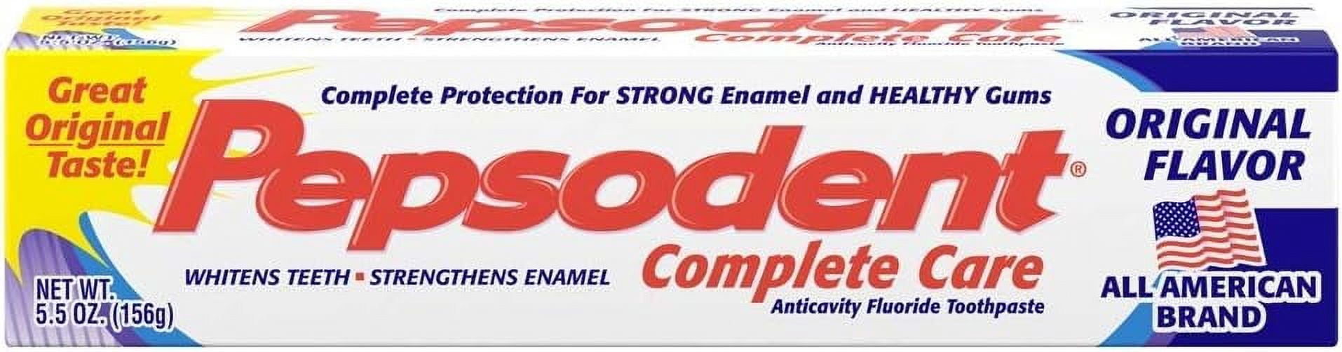 Pepsodent Original Toothpaste 5.5oz 4 Pack