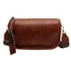 thumbnail image 1 of Minnieouse Bolso bandolera para mujer, elegante, Vintage, ligero e impermeable, bolso de hombro clásico para mujer, duradero Envolturas para manijas de equipaje marrón, 1 of 6