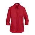 thumbnail image 5 of Port Authority Women's 3/4-Sleeve SuperPro Twill Shirt L665, 5 of 6