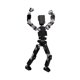 thumbnail image 1 of Figura de Acción KEVCHE T13 13.8cm Dummy 13 Muñecos Humanos Multiarticulado Impresos en 3D Negro, 1 of 5