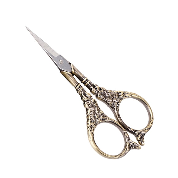 Tijeras de sastre profesional Speravity de acero inoxidable para coser y bordar color Bronce Azul