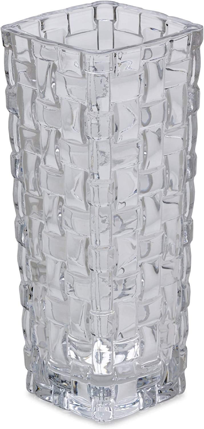 Celebrations By Mikasa Crystal Basketweave Bud Vase 5 75 Inch Walmart Com Walmart Com