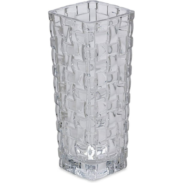 Celebrations By Mikasa Crystal Basketweave Bud Vase 5 75 Inch Walmart Com Walmart Com