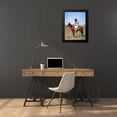 thumbnail image 3 of Remington, Frederic 19x24 Black Modern Framed Museum Art Print Titled - A Blackfoot Indian, 3 of 4