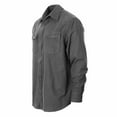 thumbnail image 3 of Gioberti Men 100% Cotton Western Flannel Plaid Shirt w/Snap-on Button, 3 of 6