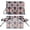 American Flag 250 Years Patchwork, variant on COEQINE Car Window Shade for Side Window, Car Window Curtain Privacy Full Covers/Half Shade Options, Magnetic Sun Block Cover Fit Most Vehicles, Cute Giraffe Print