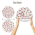 thumbnail image 2 of red Chili Pepper Silk Bonnet for Sleeping Women Men, Adjustable Elastic Satin Bonnet Bonnet for Sleeping, Soft Similar Silk Curly Cuteness Hair Bonnet for Sleeping, 2 of 7