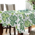 thumbnail image 4 of Coolnut St Fabric Rectangle Tablecloth - Waterproof and Wrinkle-Resistant Table Cloth 60x108 Inch Table Cover for Indoor & Outdoor Dining House Decor, 4 of 7