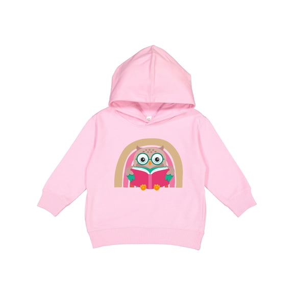 Inktastic Book Lover Owl Reading Librarian Toddler Hoodie