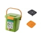 thumbnail image 2 of Contenedor de compost para patio, contenedor de compost portátil, cubo de compost para el hogar y el jardín. 8 litros, 2 of 9