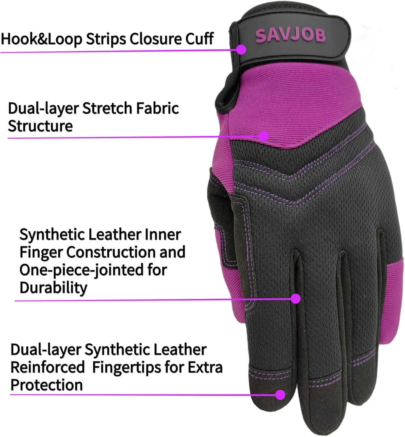 Safety Work Gloves for Men&Women,Utility Working Gloves,Mechanic Gloves,Yard Work Gloves,Performance Fit,Touchscreen