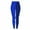 Blue, variant on GERsome Striped Leggings Halloween Women's Funny Graphic High Waist Leggings Workout Pants Stretchy Striped Tights Pants Size L