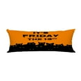 thumbnail image 1 of ABPHQTO Halloween Gatos negros Viernes 13 Fundas de almohada para el cuerpo Funda de almohada Funda de almohada protectora 50x150 cm, 1 of 1
