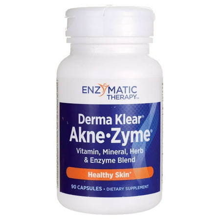 Enzymatic Therapy Derma Klear Akne-Zyme 90 Caps