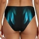 thumbnail image 5 of Gibobby Bikini para mujer Pantalones cortos de baño para mujer Pantalones cortos de traje de baño de cintura alta con estampado étnico informal Pantalone(Negro,XL), 5 of 5