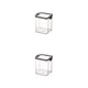thumbnail image 2 of Kearding Contenedor de almacenamiento de alimentos apilable con tapas herméticas, dispensador de especias, aperitivos, organizador de harina para Type1 NO1 Kearding CBP377783, 2 of 6