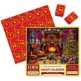thumbnail image 3 of Calendario de Adviento 2023 Rompecabezas navideño - Bienvenida a la Natividad, 24 piezas - Rompecabezas de 1008 piezas Cuenta regresiva para Navidad, regalos de Navidad para adultos y niños, decoració, 3 of 4