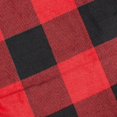 thumbnail image 4 of Fleece/Sherpa Throw Blanket - Super Soft Printed Blanket for Couch, Chair, or Bed - Cozy, Luxurious Plush Throw Blanket - Throw 50" x 60", Red/Black Buff Check, 4 of 6