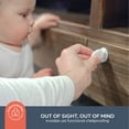 thumbnail image 3 of Dreambaby Adhesive Mag Lock Magnetic Safety Lock for Childproofing, White, 4 Piece, 3 of 7