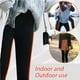 thumbnail image 2 of Soidarity Leggings de lana Pantalones de lana Ropa de invierno Mantener el calor Dulce regalo Forma del cuerpo Ropa deportiva de poliéster sexy Medias Uniforme atlético XL negro Soidarity OD014510-01, 2 of 6