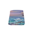 thumbnail image 3 of CADecor Sea Wave Blanket Fleece Throw Blanket for Sofa or Bed 58x80 inches, 3 of 3