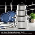 thumbnail image 5 of Granitestone Pro Stainless-Steel Pots & Pans Set, 5 of 5