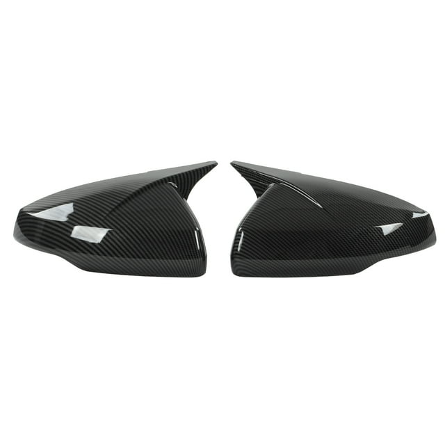 Nimomo Cubierta de Espejo retrovisor ABS Par de Cubiertas Protectoras de Espejo retrovisor Izquierda Derecha Snap en reemplazo para MK6 2018+(Otro)