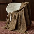 thumbnail image 1 of Heated Blanket Electric Throw 50” x 60” -Heated Throw Blanket with 5 Heating Levels & 3 Hours Auto Off Machine Washable Over-Heat Protect（Racoon）, 1 of 8