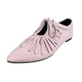 thumbnail image 2 of Zapatos casuales cómodos con borlas en punta para mujer Zapatos individuales de tacón bajo cómodos y sólidos Wmkox8yii FOPL1680, 2 of 7