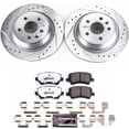 thumbnail image 3 of PowerStop Rear Z36 Truck & Tow Carbon-Fiber Ceramic Brake Pad and Drilled and Slotted Rotor Kit Fits: LAND ROVER Select Models K6293-36, 3 of 9