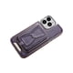 thumbnail image 1 of CAIROYAR Funda para tarjetero magnético de cuero galvanizado para teléfono móvil de Apple, 1 of 7