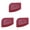 Red, variant on 3PC Pan Scraper Plastic Dish & Pot Scraper Tool for Cast Iron Skillet, Non-Stick Cookware Food & Grease Cleaning Kitchen Scraper