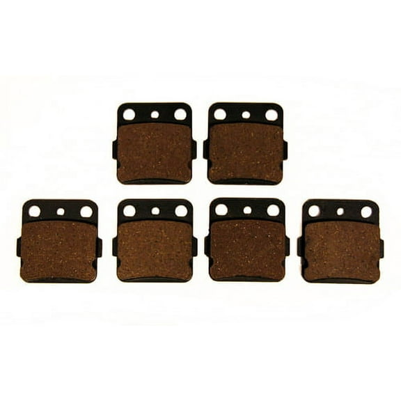 Front & Rear Semi-Metallic Brake Pads 2004-2013 for Yamaha Raptor 350 YFM350R