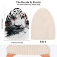 thumbnail image 4 of BZSMCE Winter Beanie Hats Casual Warm Cozy CapWhite Tiger Pattern, 4 of 7