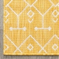 thumbnail image 5 of Well Woven 3' x 10' Yellow Outdoor Rug, 5 of 8