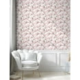 thumbnail image 5 of Ambesonne Cherry Blossom Peel & Stick Wallpaper for Home, Soft Flowers Spring, 13"x36", Blush Evergreen and Taupe, 5 of 6